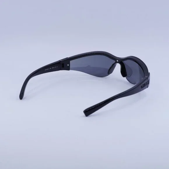 ?️ New Gucci GG1651S 004 Sunglasses - Black Frame, Silver Lenses NEW GUCCI GG1651S 004 MASK BLACK SILVER UNISEX SUNGLASSES  main image 3